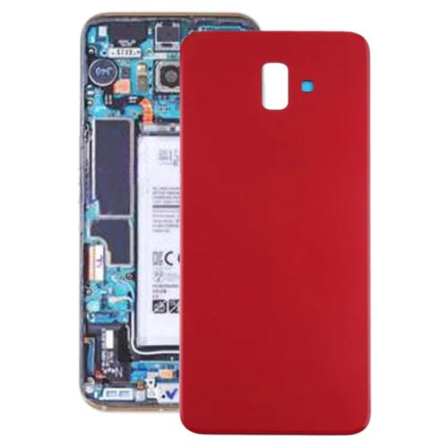Back Battery Cover Samsung Galaxy J6+ Models J610FN/DS J610G/DS (Red)