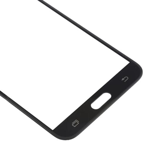 Obiettivo in vetro esterno dello schermo Samsung Galaxy J7 V/J727V/J727P (10 pezzi) (Nero)
