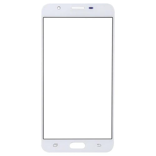 Lenti di Vetro Esterno Schermo Samsung Galaxy J7 Prime On7 (Bianco)