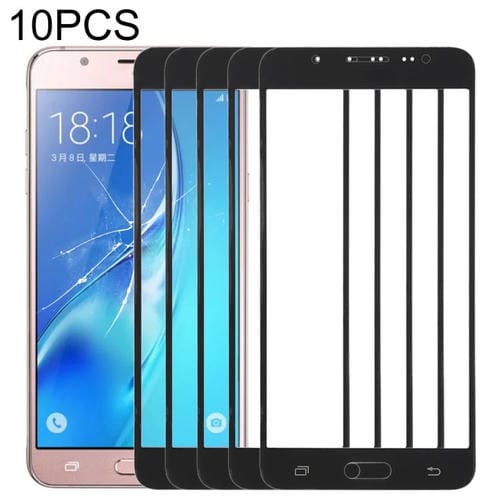 Verre Lentille Samsung Galaxy J5 Écran Avant (10 Pièces) (Noir)