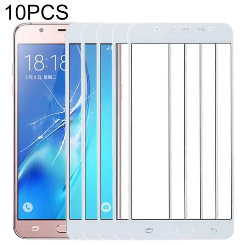 Glass Lens Front Screen Samsung Galaxy J5 White (10 Pieces)