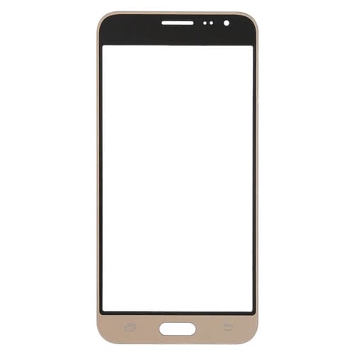 Glaslinse Frontbildschirm Samsung Galaxy J3 - Pack (10 Stück) (Gold)