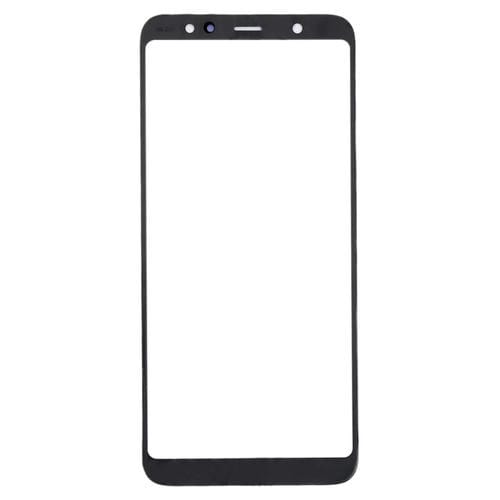 Verre Lentille Écran Avant Samsung Galaxy A6+ A605 (10 Pièces) (Noir)