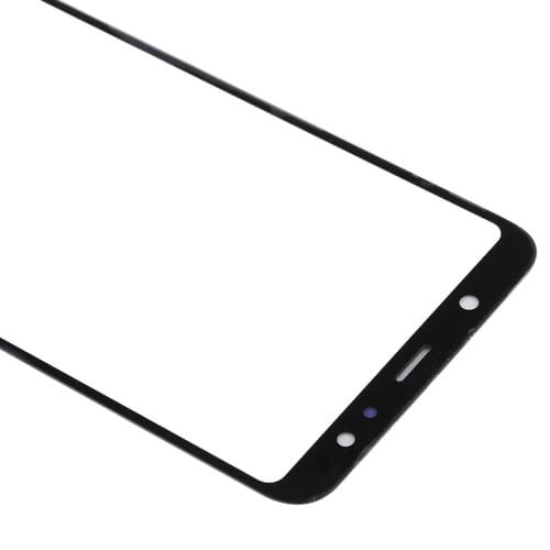 Verre Lentille Écran Avant Samsung Galaxy A6+ A605 (10 Pièces) (Noir)