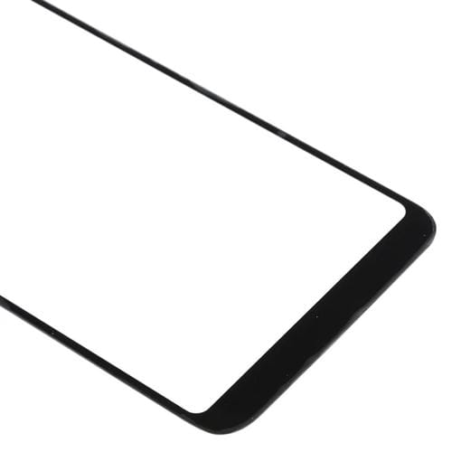 Verre Lentille Écran Avant Samsung Galaxy A6+ A605 (10 Pièces) (Noir)