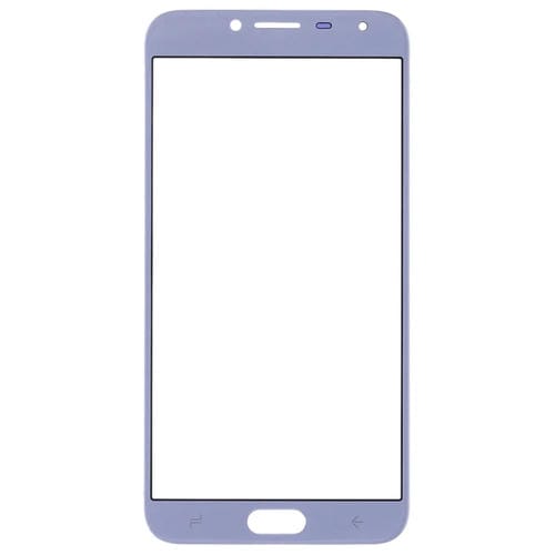 Glass Lens Outer Front Screen Samsung Galaxy J4 (10 Pieces) (Blue)