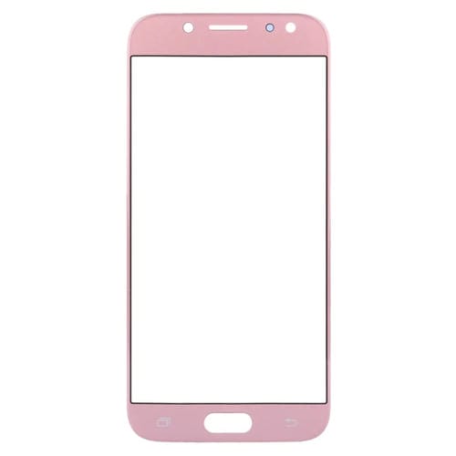 Glass Lens Outer Screen Samsung Galaxy J7 J730 (Rose Gold) - Pack of (10 Pieces)