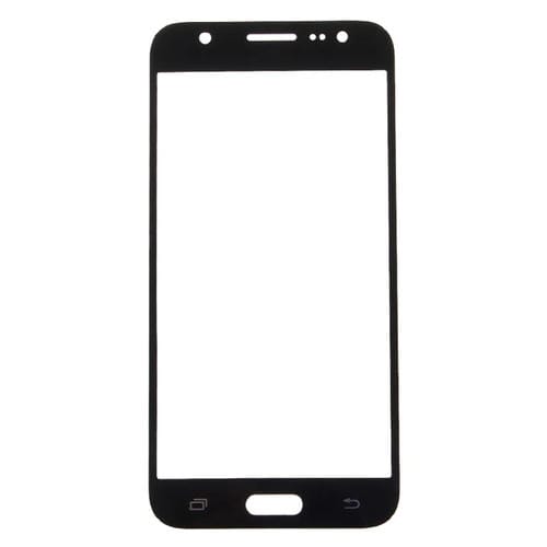 Glass Lens Outer Samsung Galaxy J5/J500 Front Screen (Black) - Pack (10 Pieces)