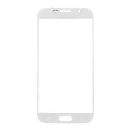 Pantalla Frontal Samsung Galaxy S6 / G920F Lente de Vidrio Exterior (Blanco) 10pcs
