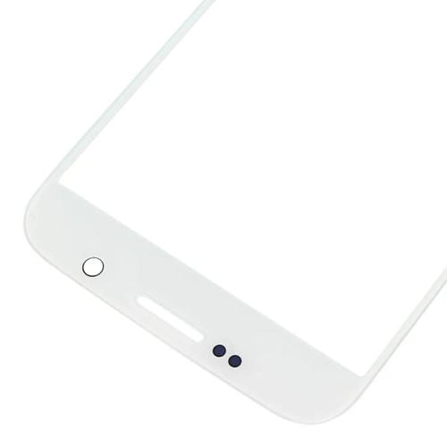 Schermo anteriore Samsung Galaxy S6/G920F Vetro esterno della lente (Bianco) 10 pezzi