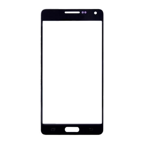 Front Screen Outer Glass Lens Samsung Galaxy A5/A500 (Black) - Pack of (10 Pieces)