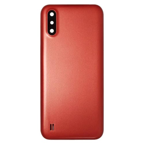 Couvercle arrière de batterie Samsung Galaxy A01 SM-015F avec lentille de caméra (Rouge)