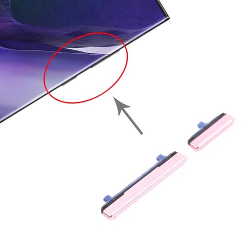 Power Button and Volume Samsung Galaxy Note 20 Ultra (Pink) from Components