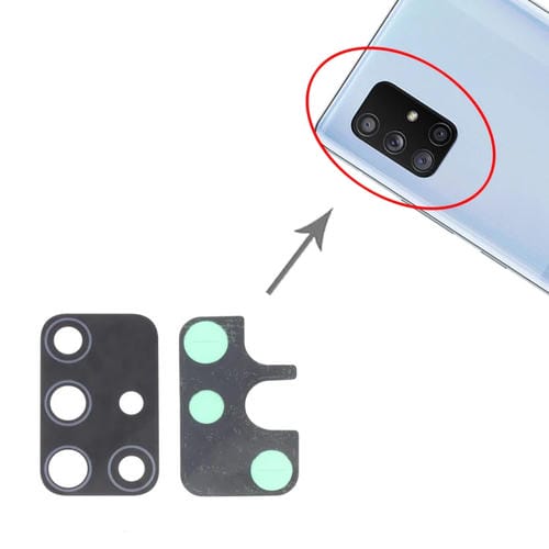 Rückkameraobjektive Samsung Galaxy A71 5G SM-A716 (10 Stück)