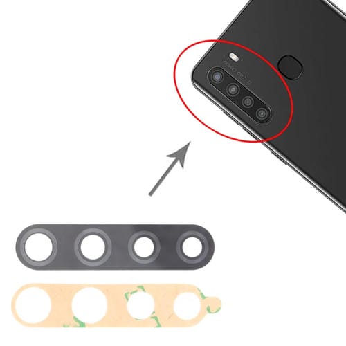 Lente de Cámara Trasera Samsung Galaxy A21 SM-A215 (10 Piezas)