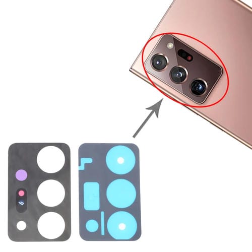 Objectif de caméra arrière Samsung Galaxy Note 20 Ultra 5G SM-N986 (10 pièces)