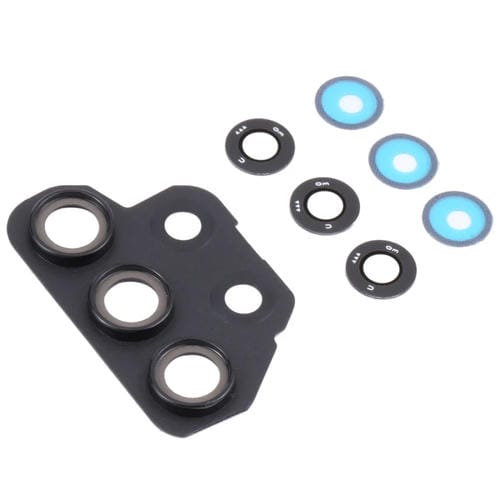 Capuchon d'objectif d'appareil photo Samsung Galaxy A32 SM-A325 (10 pièces) (Noir)