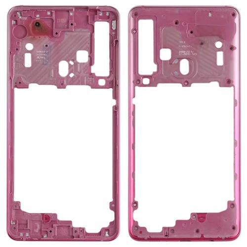 Placa de Bisel de Marco Medio Samsung Galaxy A9 (Ouro Rosa)