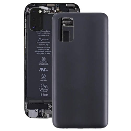 RĂŒckseite Batterieabdeckung Samsung Galaxy A03S SM-A037 (Schwarz) Hinterabdeckung