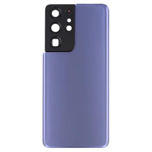 Couvercle Arrière Batterie Samsung Galaxy S21 Ultra 5G Objectif Appareil Photo (Violet)