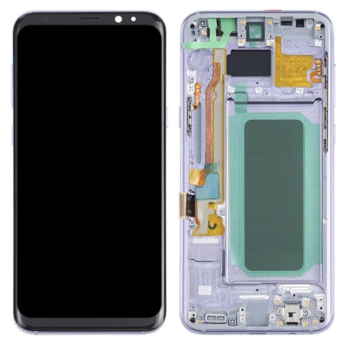 Écran LCD OLED Samsung Galaxy S8+ SM-G955 avec Cadre (Violet)