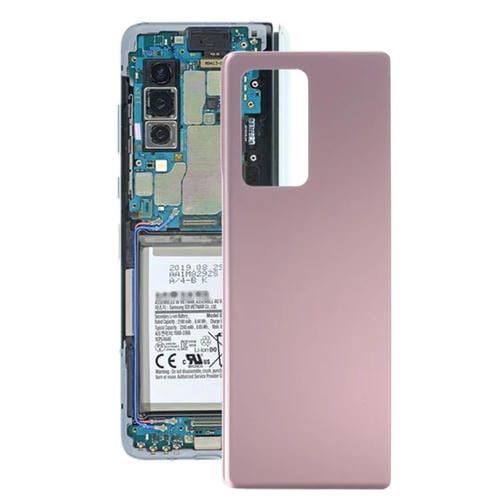 Tapa Trasera de Vidrio Samsung Galaxy Z Fold2 5G SM-F916B (Rosa)
