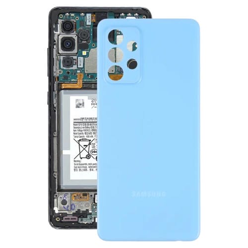 RĂŒckseite der Batterieabdeckung Samsung Galaxy A52 5G SM-A526B (Blau)