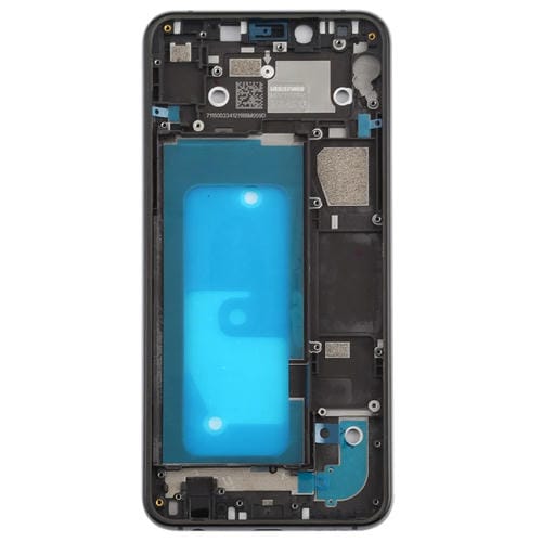 Placa de Bisel de Marco Medio Samsung Galaxy A6s (Negro)