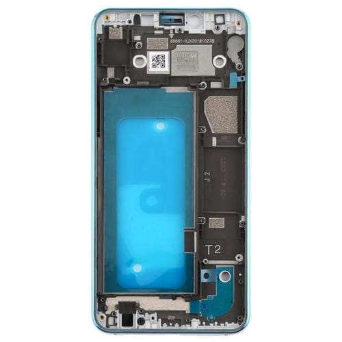 Meio Bisel de Moldura Samsung Galaxy A6s (Azul) da Placa
