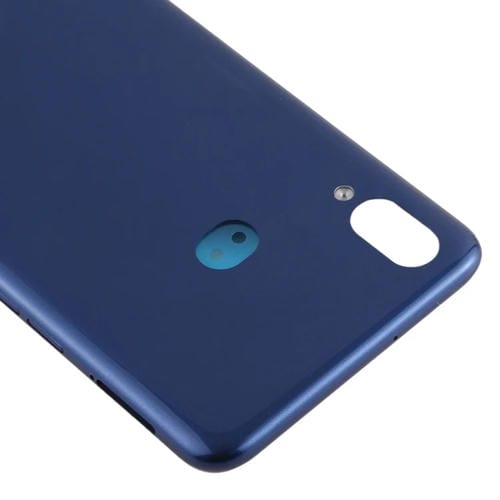 Couvercle arrière de batterie Samsung Galaxy A10s avec touches latérales (bleu)