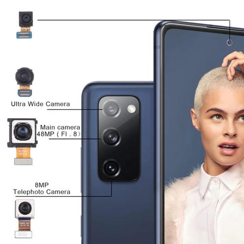 Set di fotocamera Samsung Galaxy S20 FE 5G SM-G781 (Teleobiettivo + Grandangolare + Principale + Anteriore)