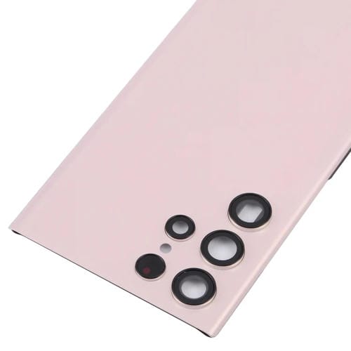 Tampa Traseira Compatível com Samsung Galaxy S22 Ultra 5G SM-S908B (Ouro) de Bateria e Lente da Câmara