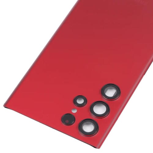 Back Cover Samsung Galaxy S22 Ultra 5G SM-S908B of Battery and Lens (Red)