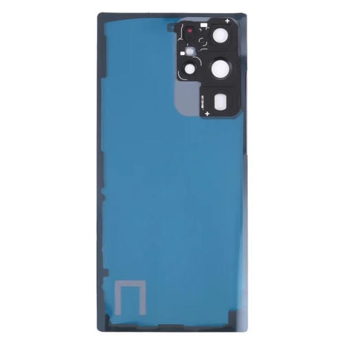 Dos de couverture + Objectif de caméra Samsung Galaxy S22 Ultra 5G SM-S908B (Blanc)