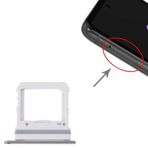 SIM-Kartenfach Samsung Galaxy Z Flip 5G SM-F707B (Schwarz)