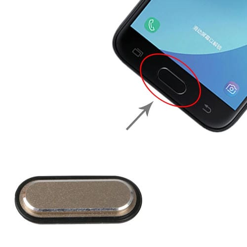 Samsung Galaxy J3/J5/J7 SM-J330/J530/J730 Home Button (Gold) Button