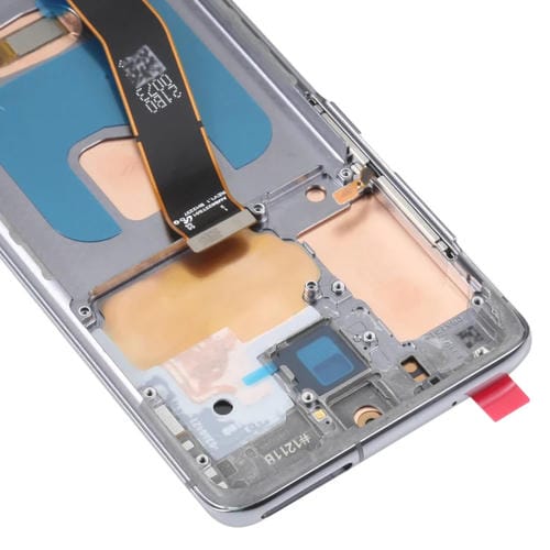 Schermo LCD OLED Samsung Galaxy S20 SM-G980 con Cornice (Grigio)