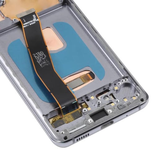 Schermo LCD OLED Samsung Galaxy S20 SM-G980 con Cornice (Grigio)