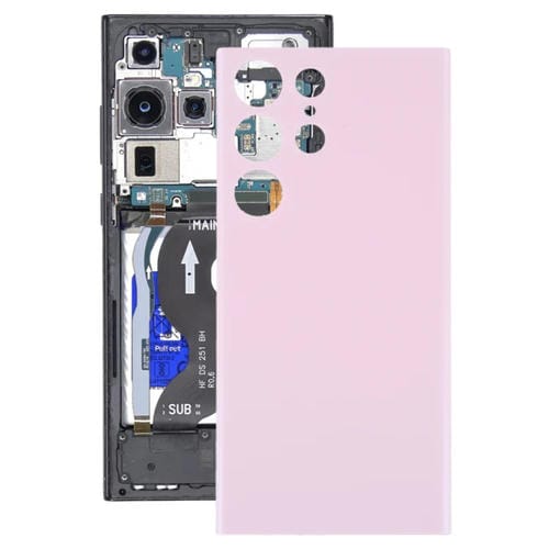 Tapa Trasera de Batería Samsung Galaxy S23 Ultra 5G SM-S918B (Rosa)