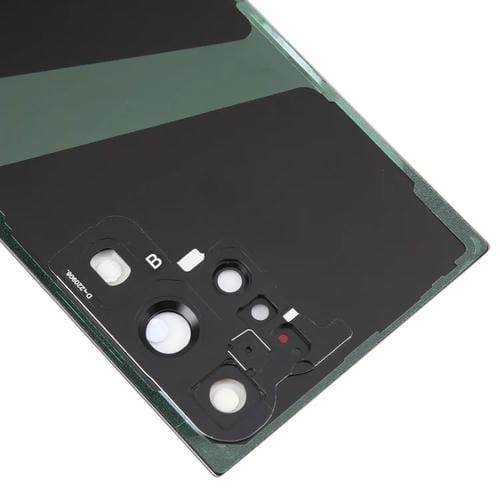 Tapa Trasera de Batería de Vidrio Samsung Galaxy S23 Ultra SM-S918 con Lente de Cámara (Negro)