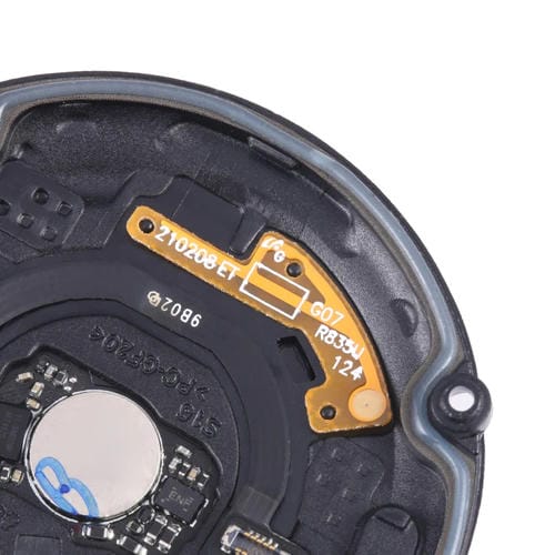 Custodia posteriore Samsung Galaxy Watch Active 2 40mm SM-R830 con sensore cardiaco e ricarica wireless (Nero)