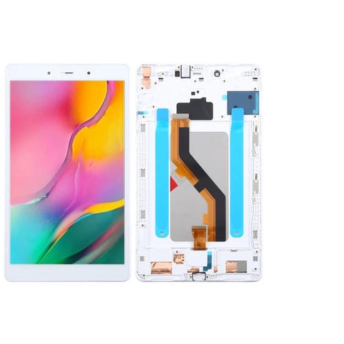 Ecrã LCD Samsung Galaxy Tab A 8.0 SM-T295 LTE com Moldura (Branco)