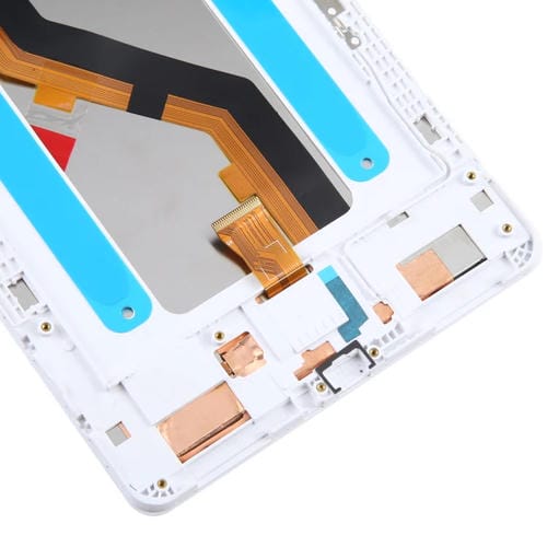LCD-Bildschirm Samsung Galaxy Tab A 8.0 SM-T295 LTE mit Rahmen (Weiß)