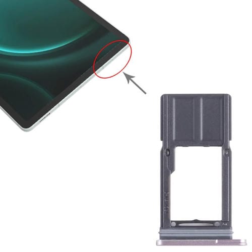 Micro SD Card Tray Samsung Galaxy Tab S9 FE SM-X510 WIFI (Pink)