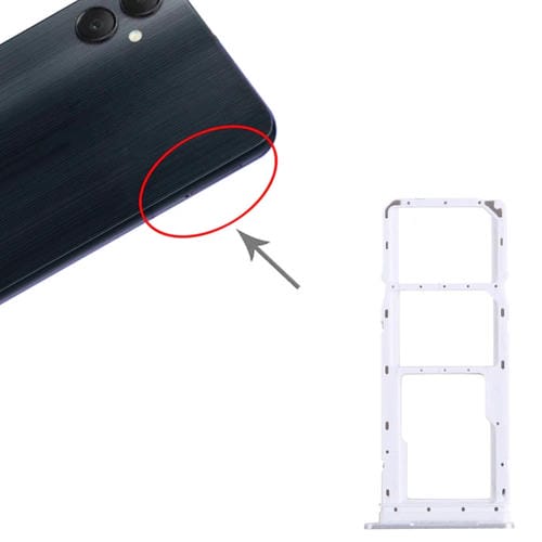 SIM-Karten- und Micro-SD-Fach Samsung Galaxy A05 SM-A055 (Silber)