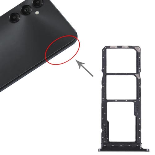 SIM-Karten- und Micro-SD-Fach Samsung Galaxy A05s SM-A057 (Schwarz)