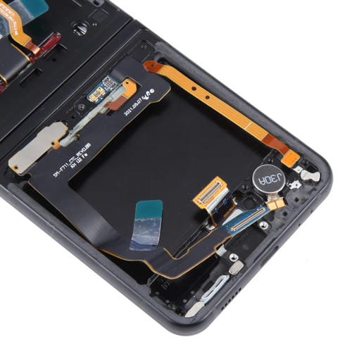 Écran LCD Samsung Galaxy Z Flip3 SM-F711 avec cadre (Noir)
