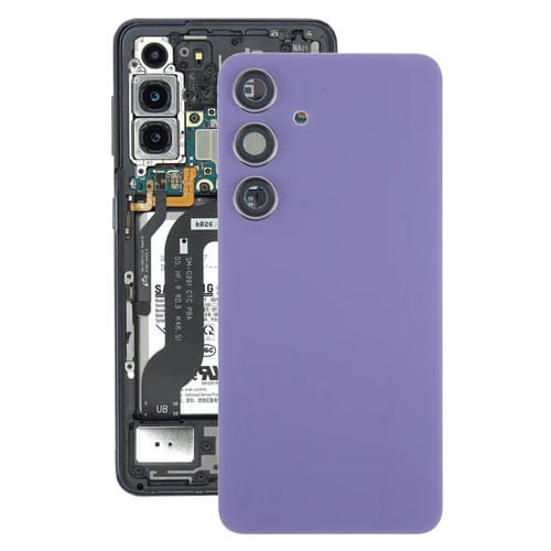 Dos de couverture Samsung Galaxy S24 SM-S921B avec couvercle de lentille de caméra (violet)