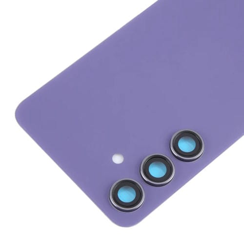 Dos de couverture Samsung Galaxy S24 SM-S921B avec couvercle de lentille de caméra (violet)
