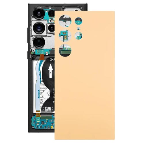 Back Cover Samsung Galaxy S24 Ultra SM-S928B Battery (Yellow)